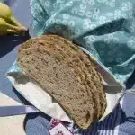 Bread Bag - Twinkle Turquoise - Flax & Stitch