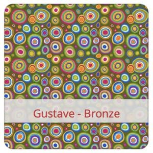 F&S Bread bag in fabric: Gustave - Bronze