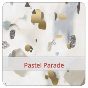 F&S Bread bag in fabric: Pastel Parade
